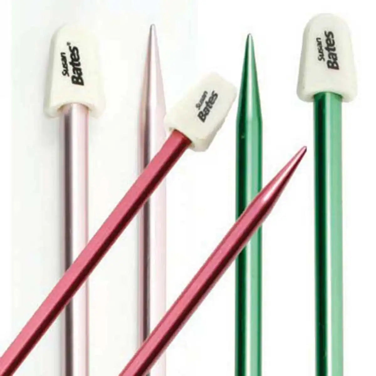 SilvaLume 10" (25cm) Single Points Pair Knitting Needles