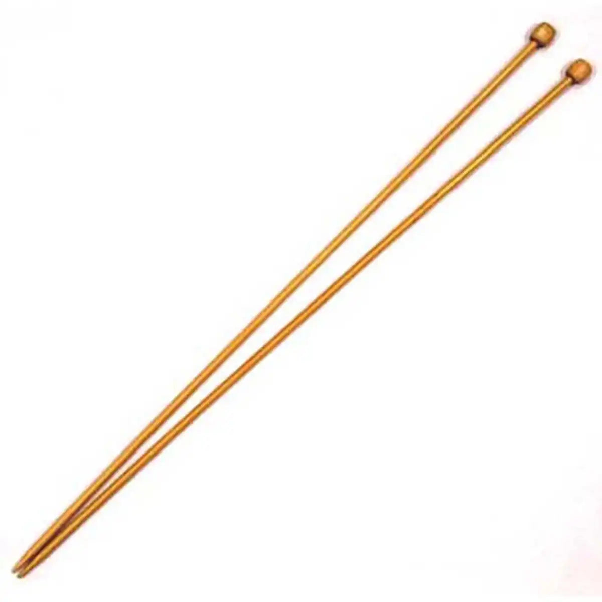 Clover 14" (36cm) Bamboo Single Points Pair Knitting Needles