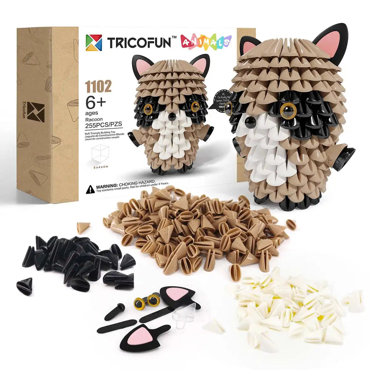 TRICOFUN Racoon Building Kit Model