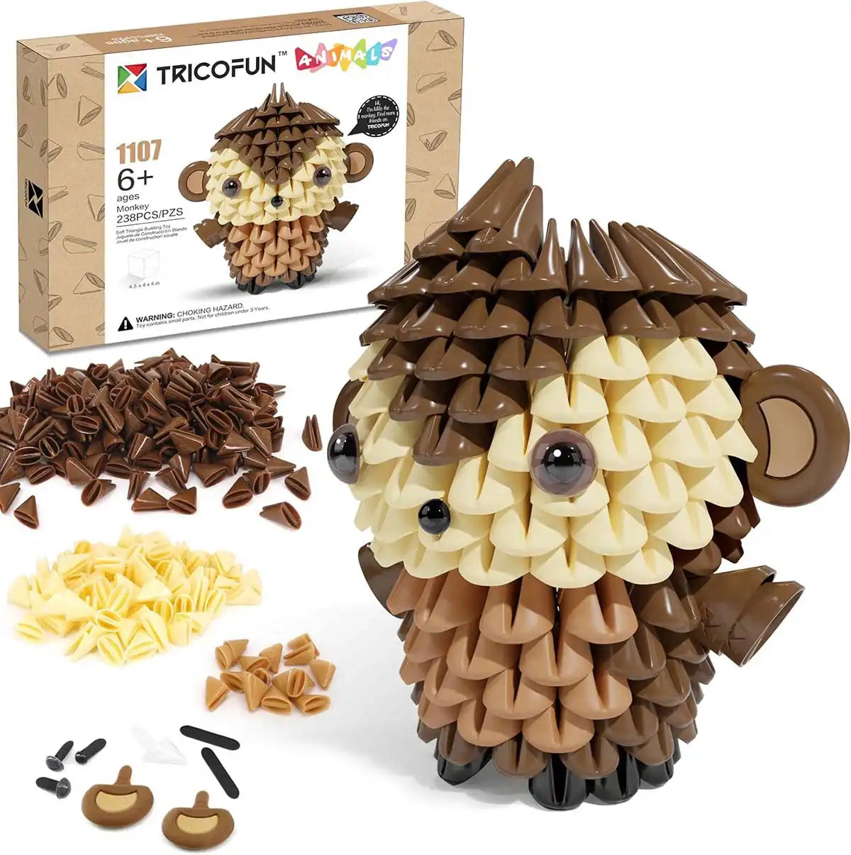 TRICOFUN Monkey Building Kit Model