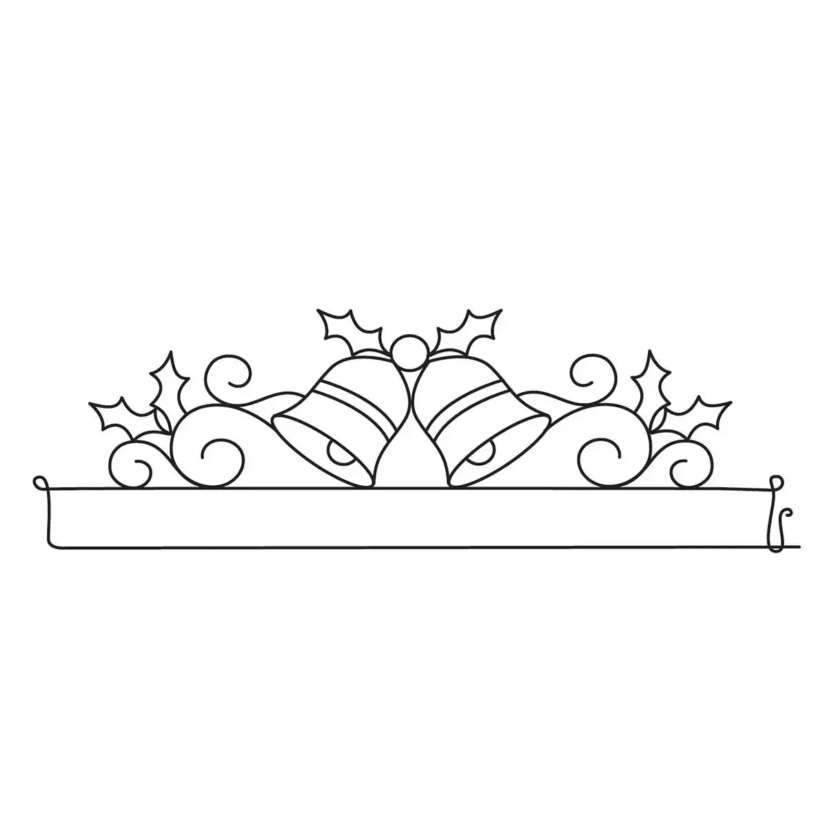 Herrschners Christmas Bells Decorative Hanger