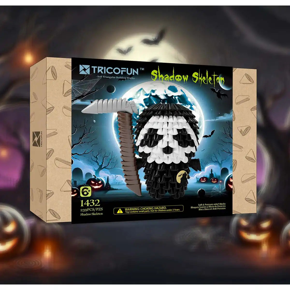 TRICOFUN Shadow Skeleton Building Kit Model