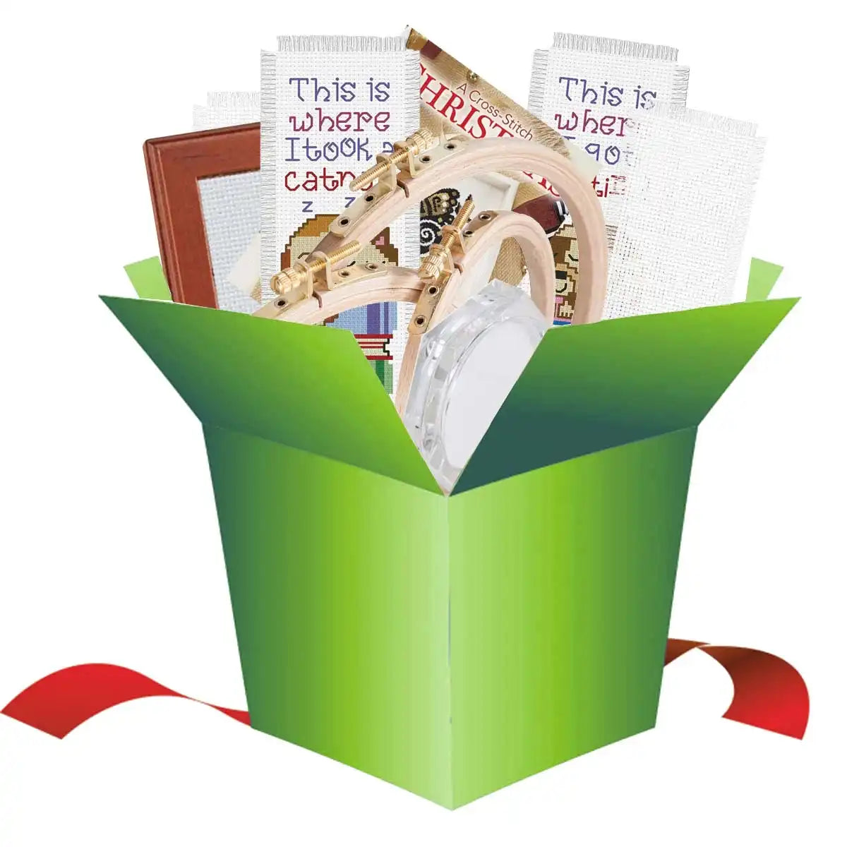 Herrschners Stitcher's Delight Package-Jumbo Needlework
