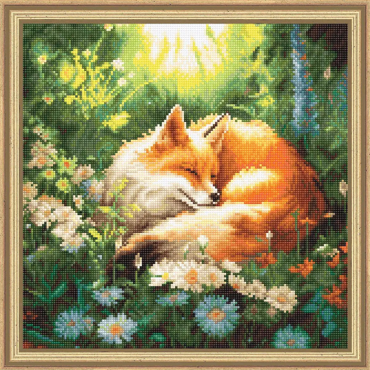 Letistitch Summer Dreams Kit & Frame Counted Cross-Stitch Kit