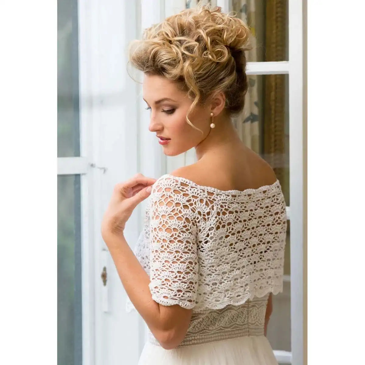 Aunt Lydia's Exquisite Bridal Topper Crochet Kit