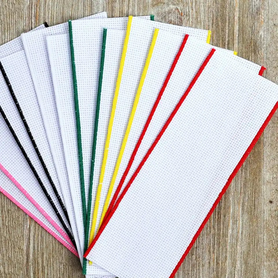 Craftways 14-Ct. Bookmarks Pre-Finished Needlework Fabric