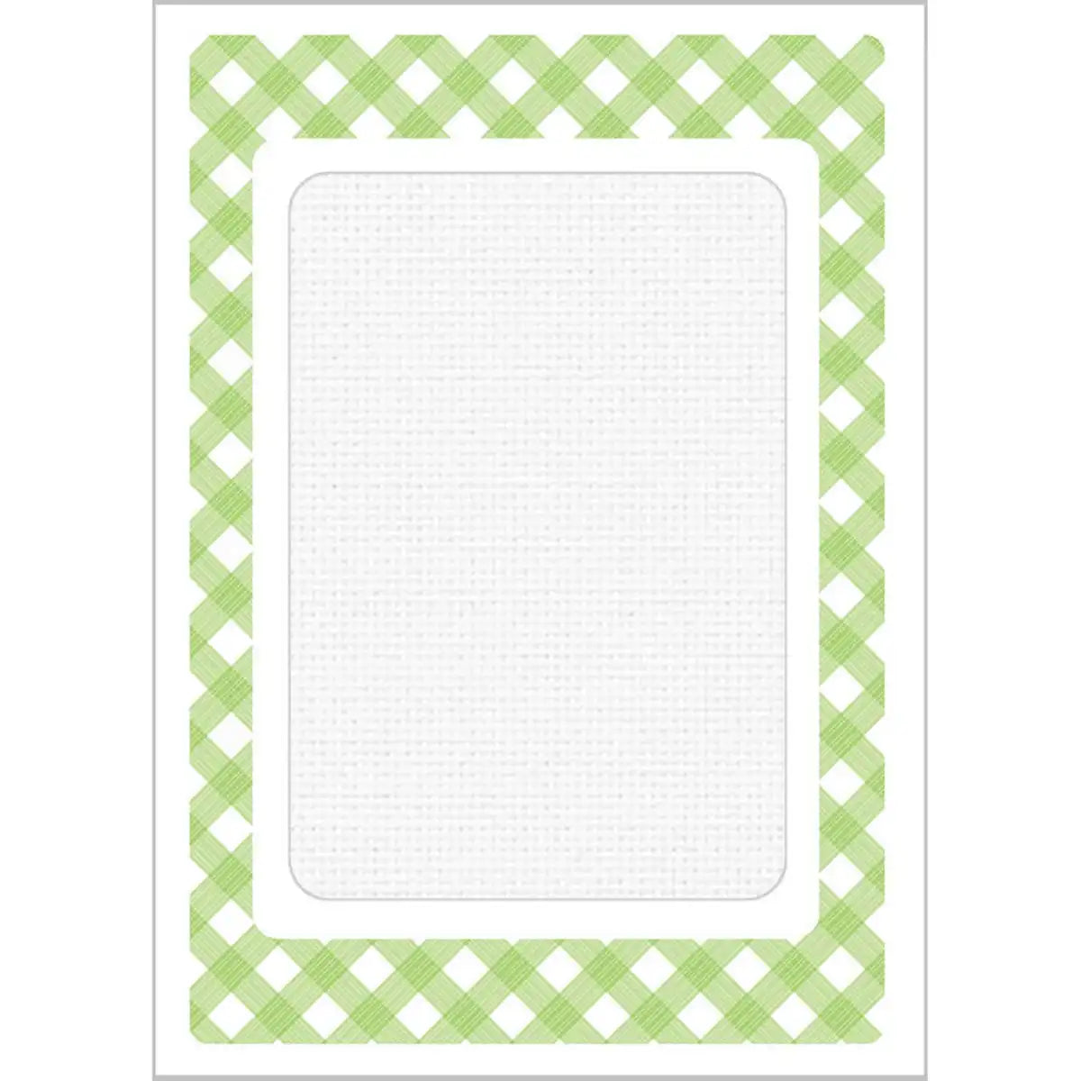 Tri-fold Lime Green Cards Set/12