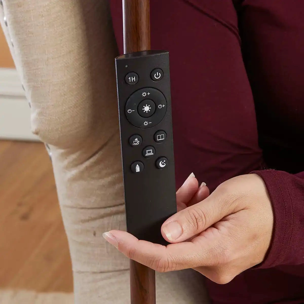 LED Craft Floor Standing Lamp with Remote Light