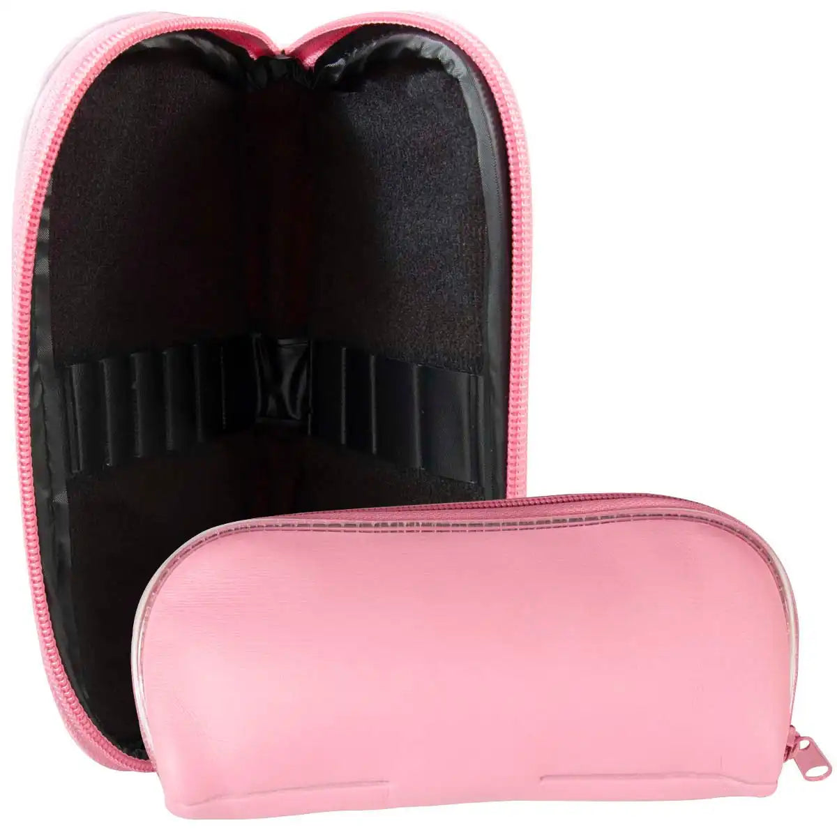 Herrschners Pink Leatherette Crochet Hook Case