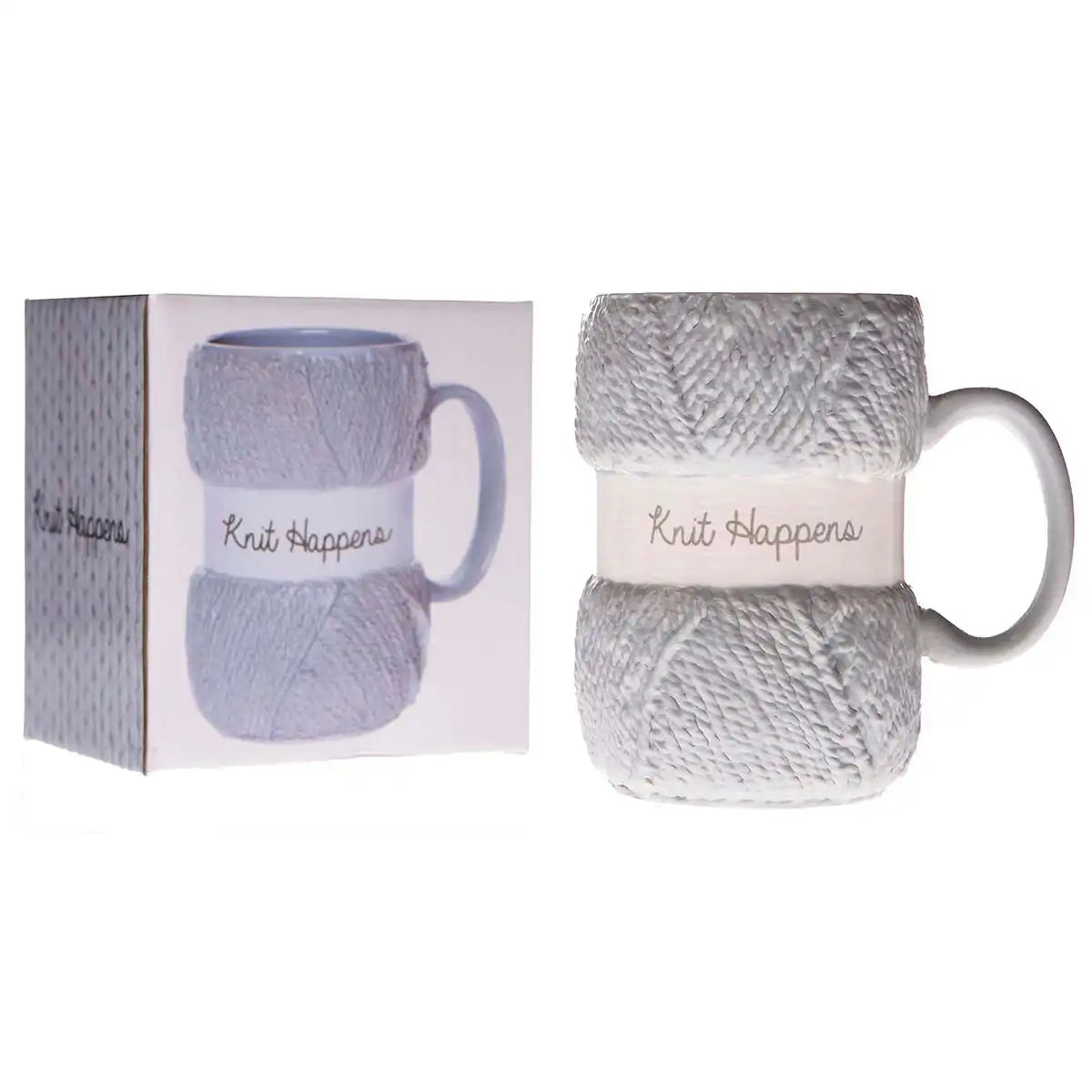 Knitting Mug - Knit Happens