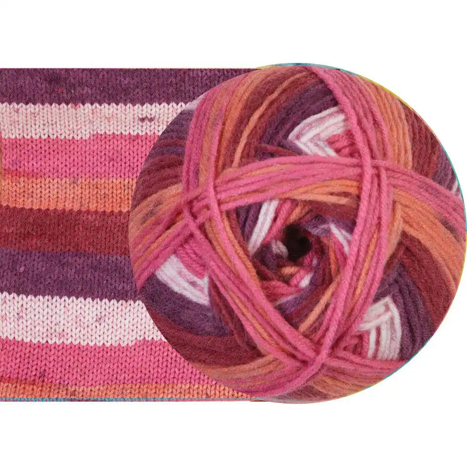 Herrschners Worsted 12 Stripes Yarn