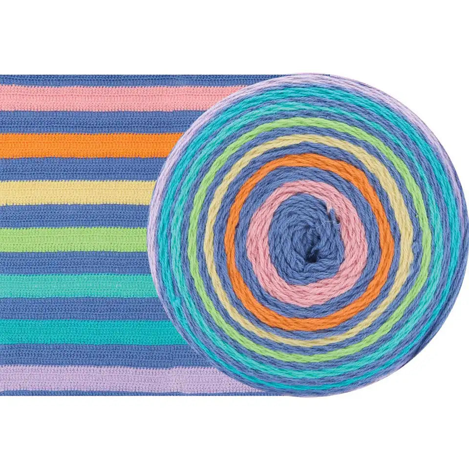 Premier Cotton Sprout Stripes Yarn