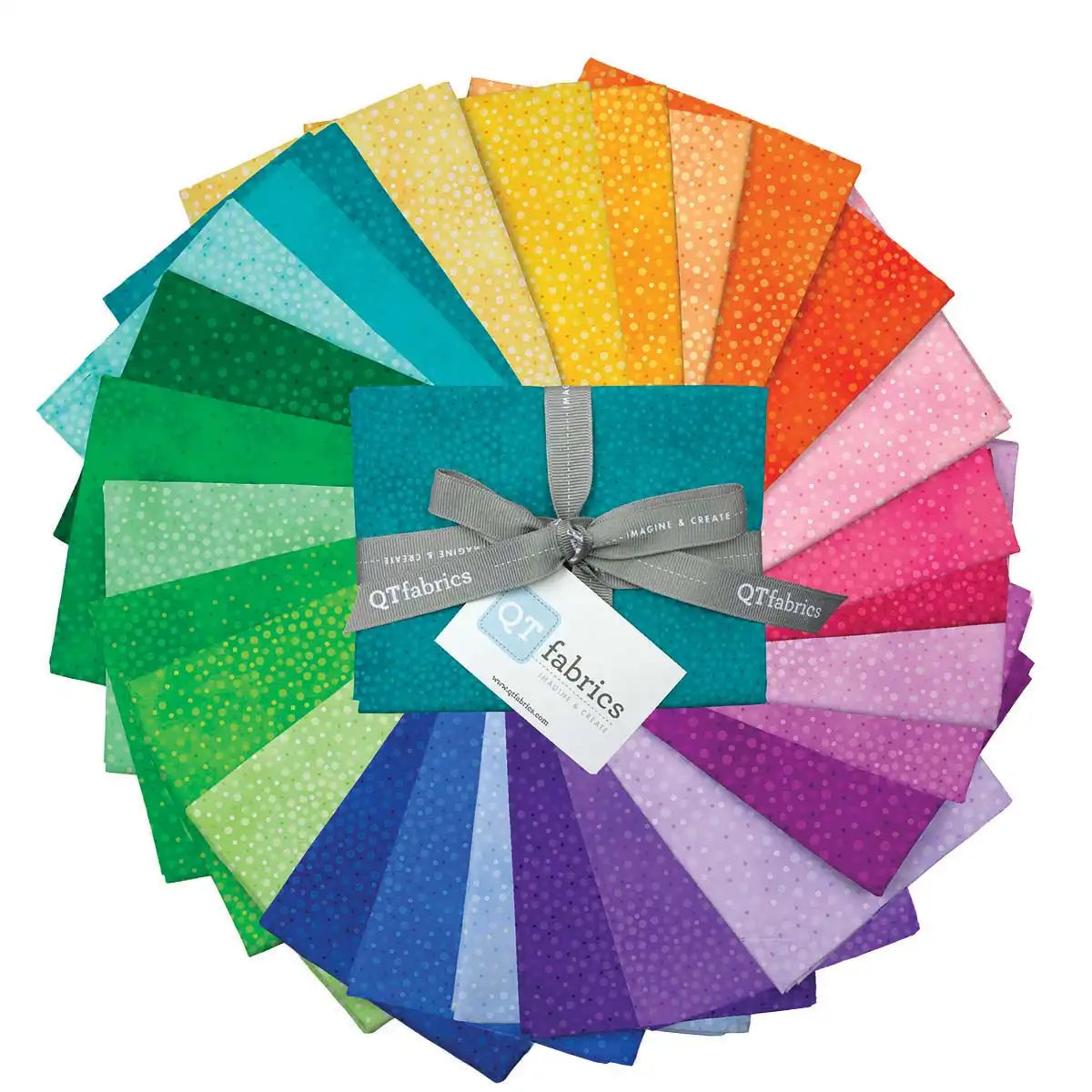 Spotsy Bloom Fat Quarter Bundle Pre-cut Quilting Kit