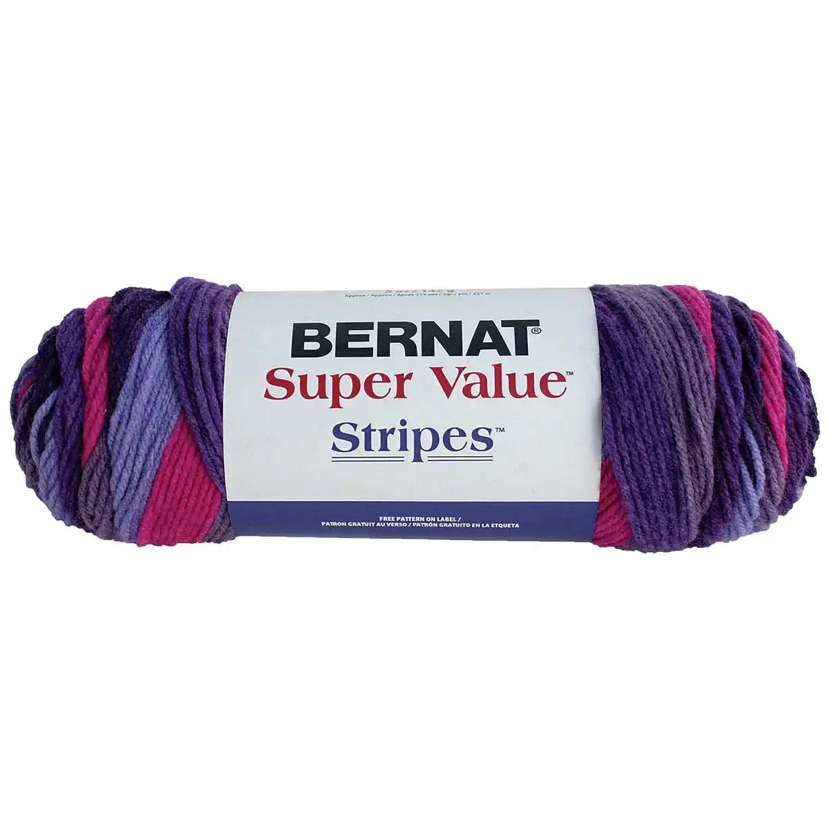 Bernat Super Value Stripes Yarn