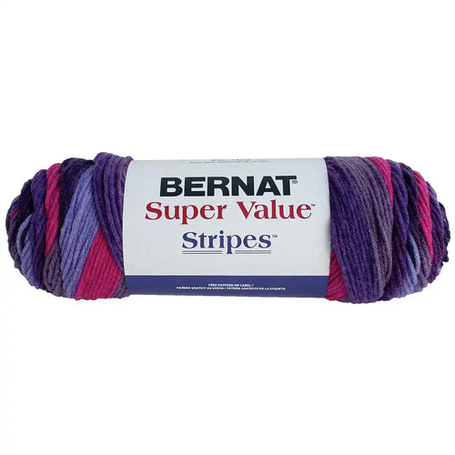 Bernat Super Value Stripes Yarn