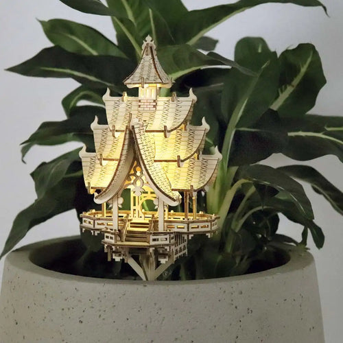 Tiny Treehouses Temple of Joy Model - Wood