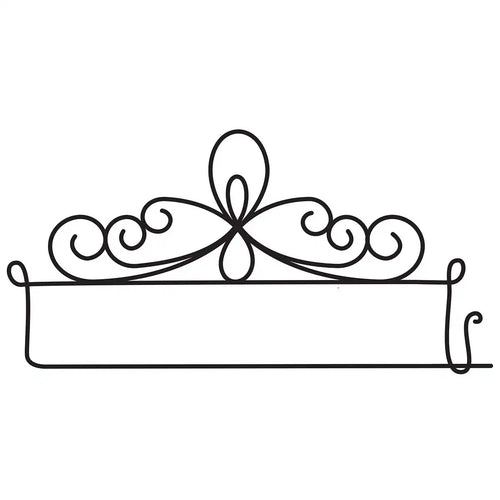 Herrschners Scroll Decorative Hanger