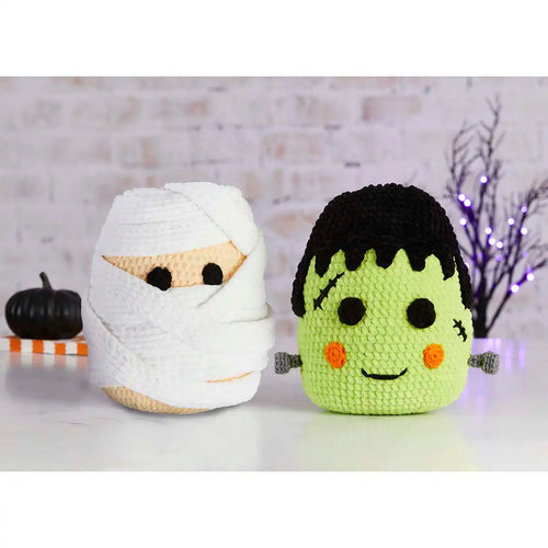 Soho Monster Mash Plush Pillows Crochet Kit