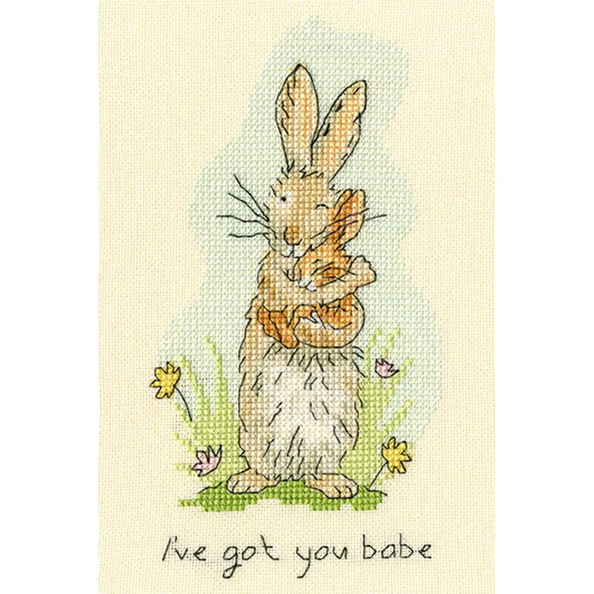 Bothy Threads I've Got You Babe Counted Cross-Stitch Kit