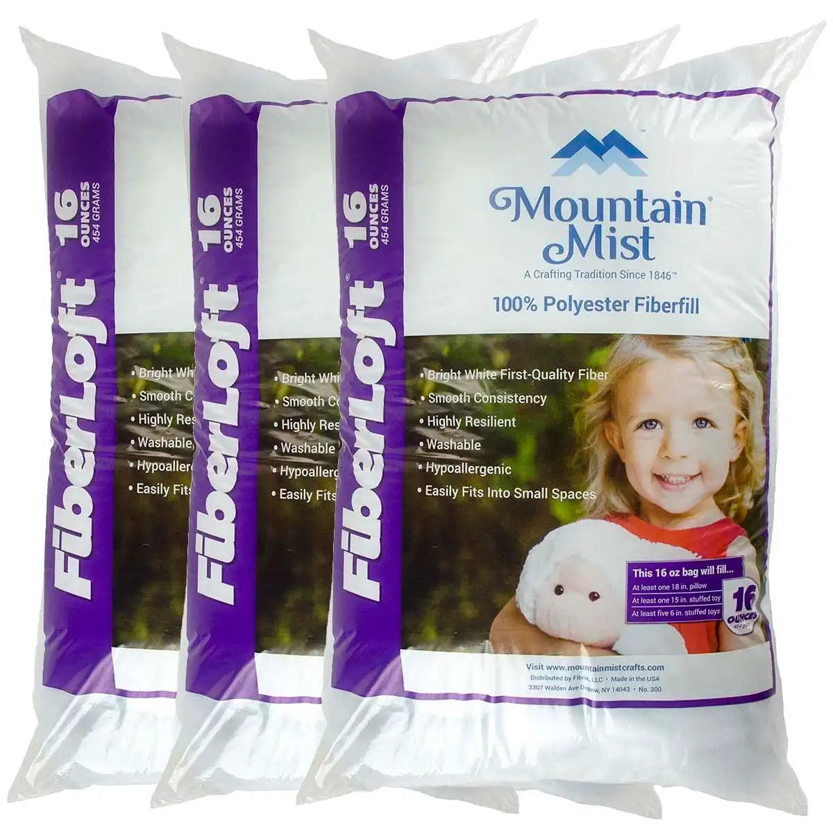 Fiberfill, 16 oz. 3-pack Accessory