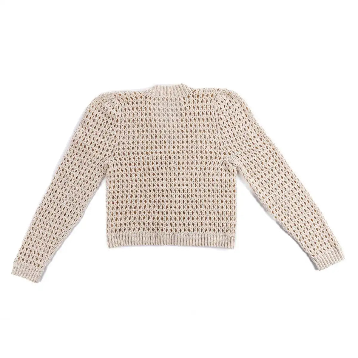 Red Heart Mesh-mellow Cardigan Crochet Kit