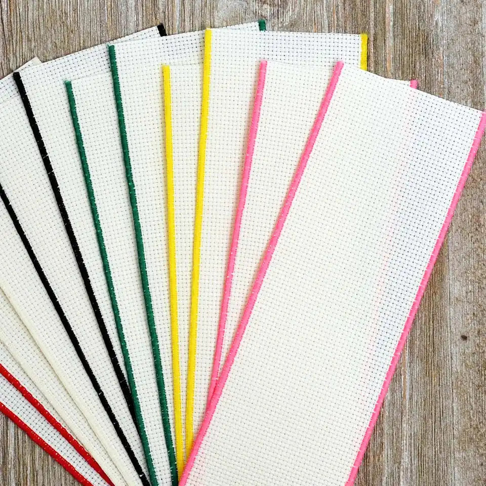Craftways 14-Ct. Bookmarks Pre-Finished Needlework Fabric