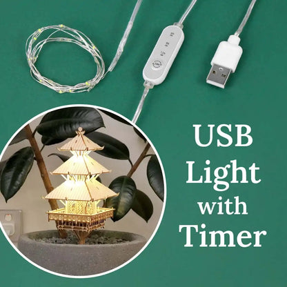 Tiny Treehouses USB Fairy Lights with Timer