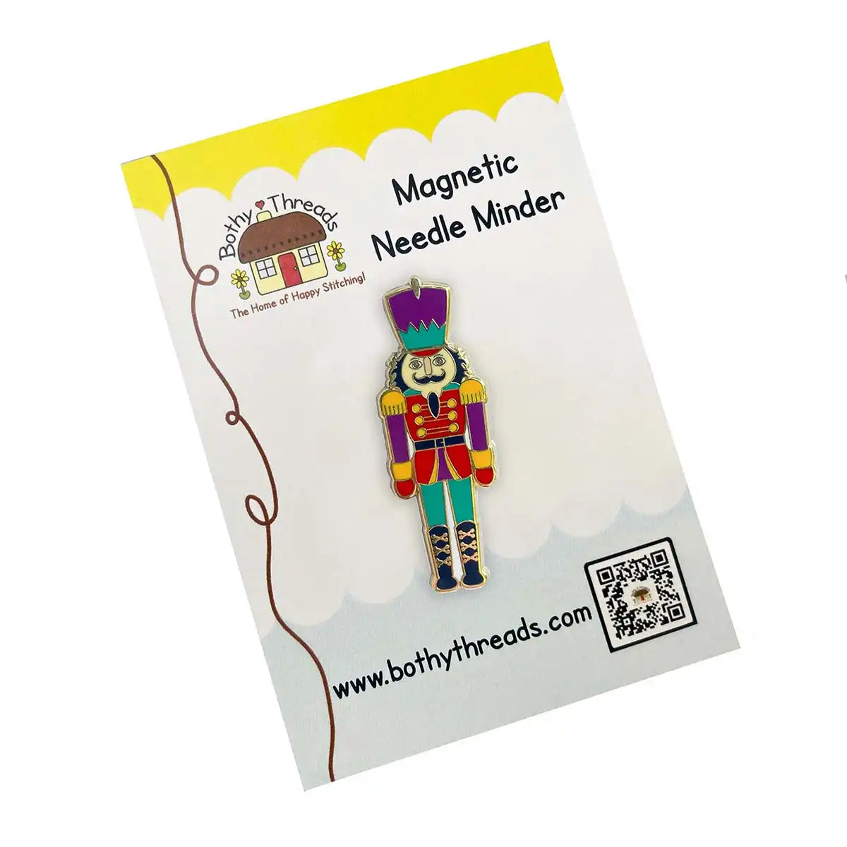 Bothy Threads Folk Nutcracker Needle Minder Accessory