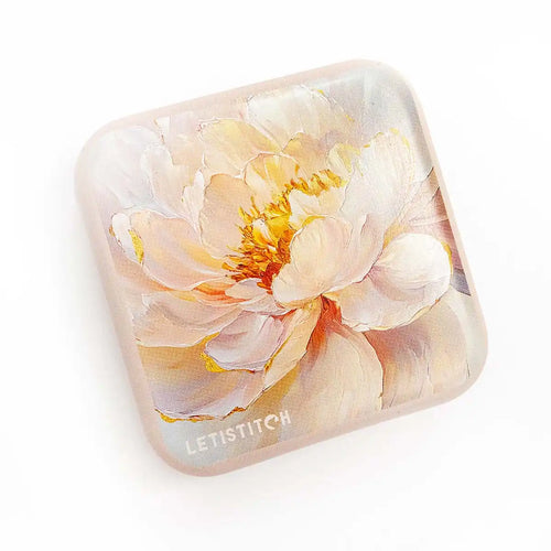 Letistitch Floral Grace Tin Box for Needles Accessory