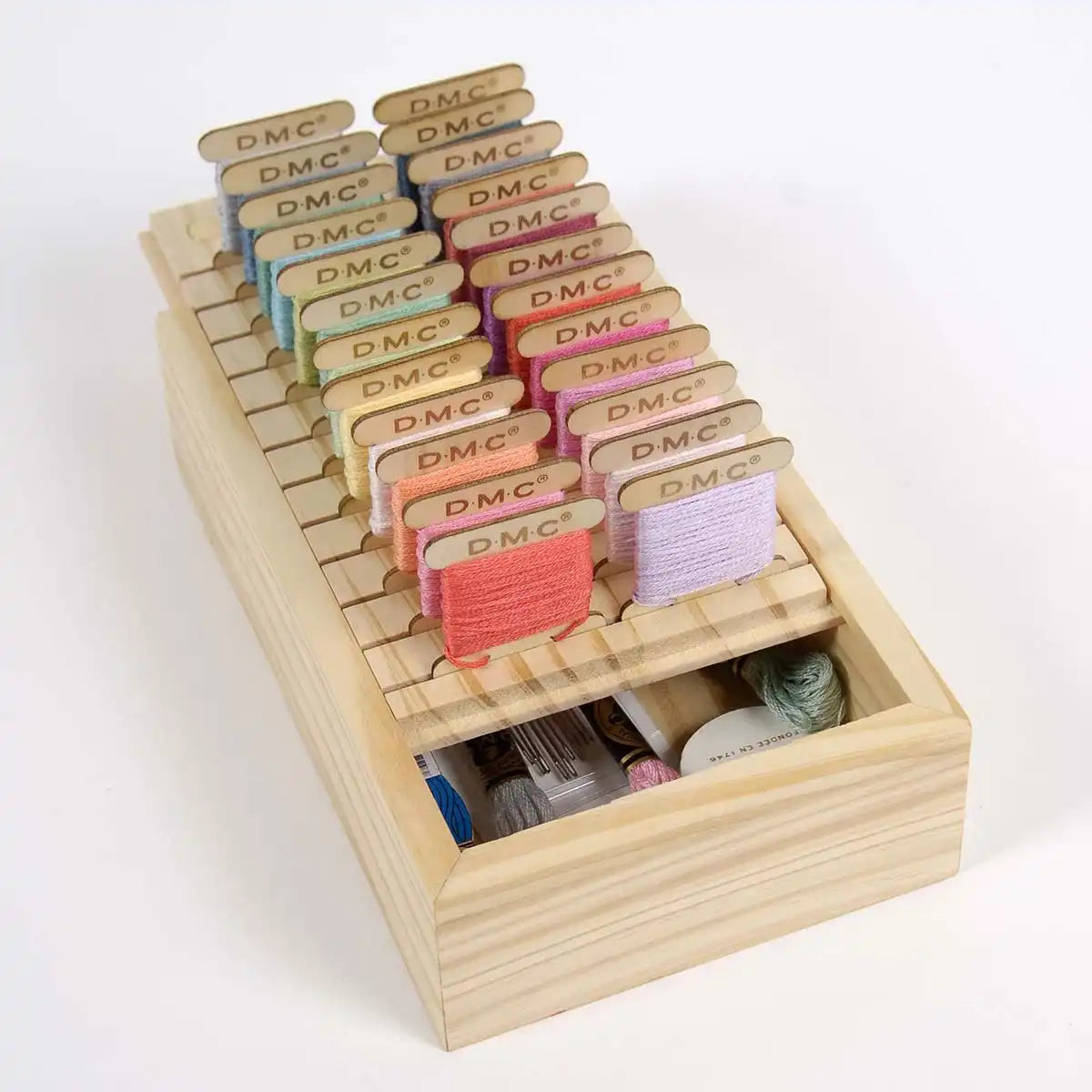 DMC Eco Vita Bobbin Box Organizer Thread