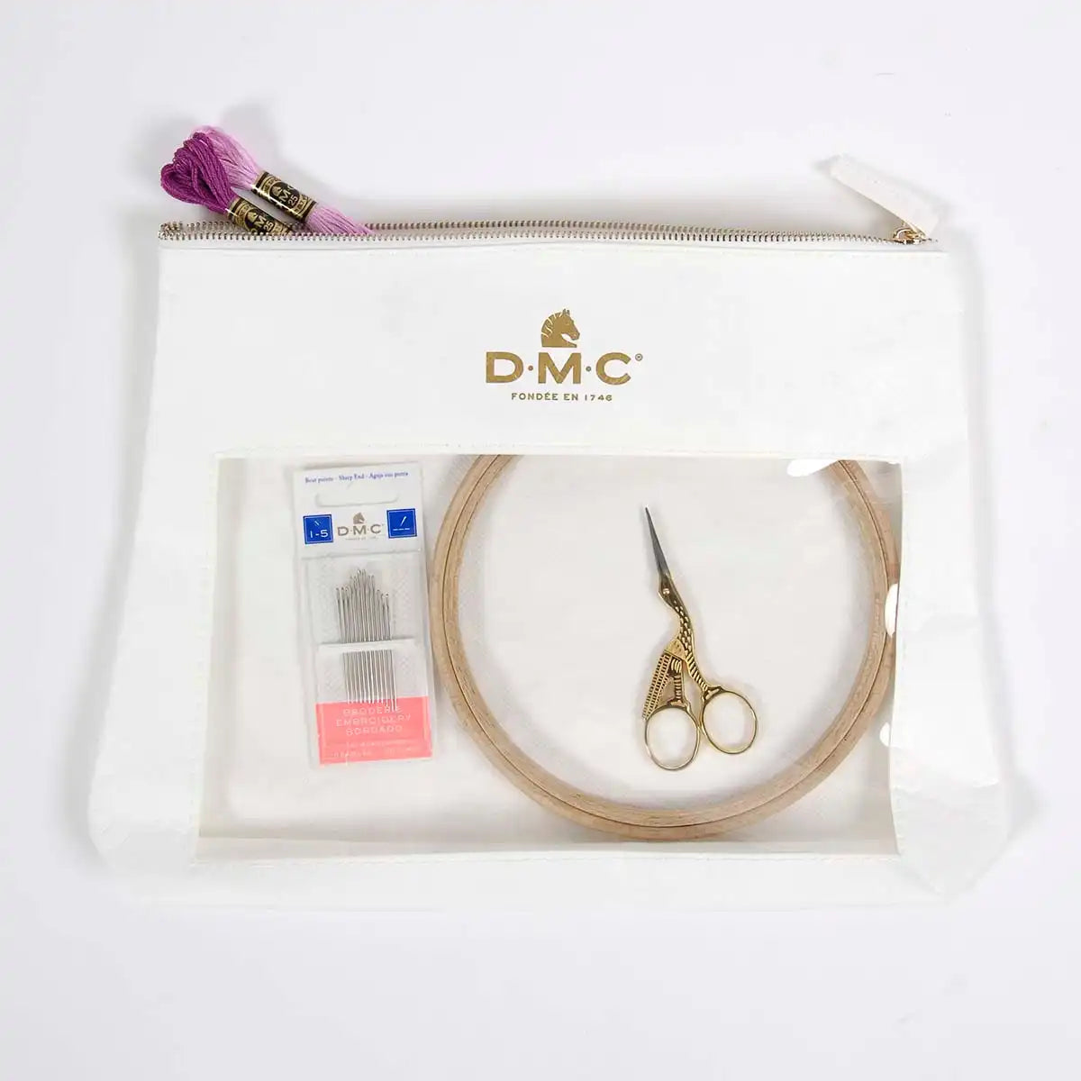 DMC Large Embroidery Pouch Accessory