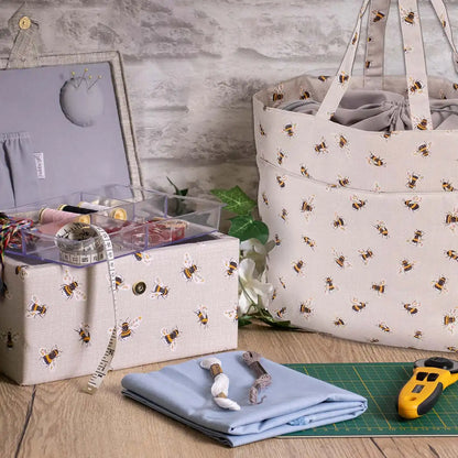 Drawstring Bag: Bee Accessory