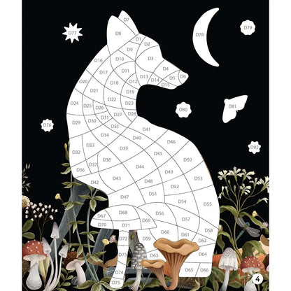 Brain Games Enchanted Garden Sticker by Number
