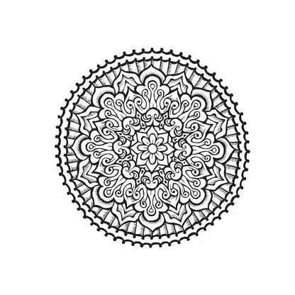 Dover Magical Mandalas Coloring Book