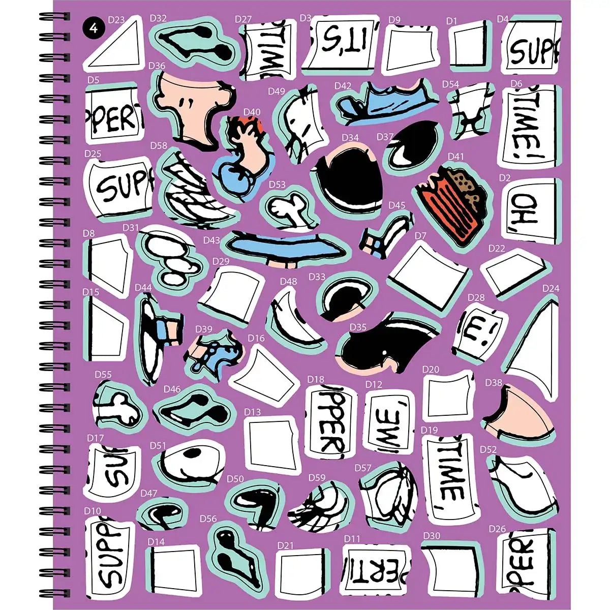 Brain Games Snoopy Sticker by Number