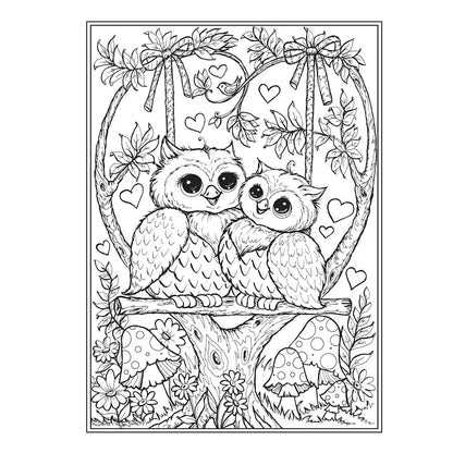 Dover Owldorable Coloring Book