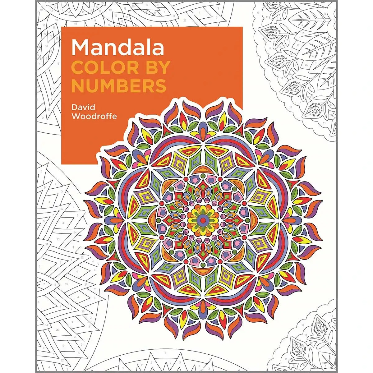 Simon & Schuster Mandala Color by Number Coloring Book