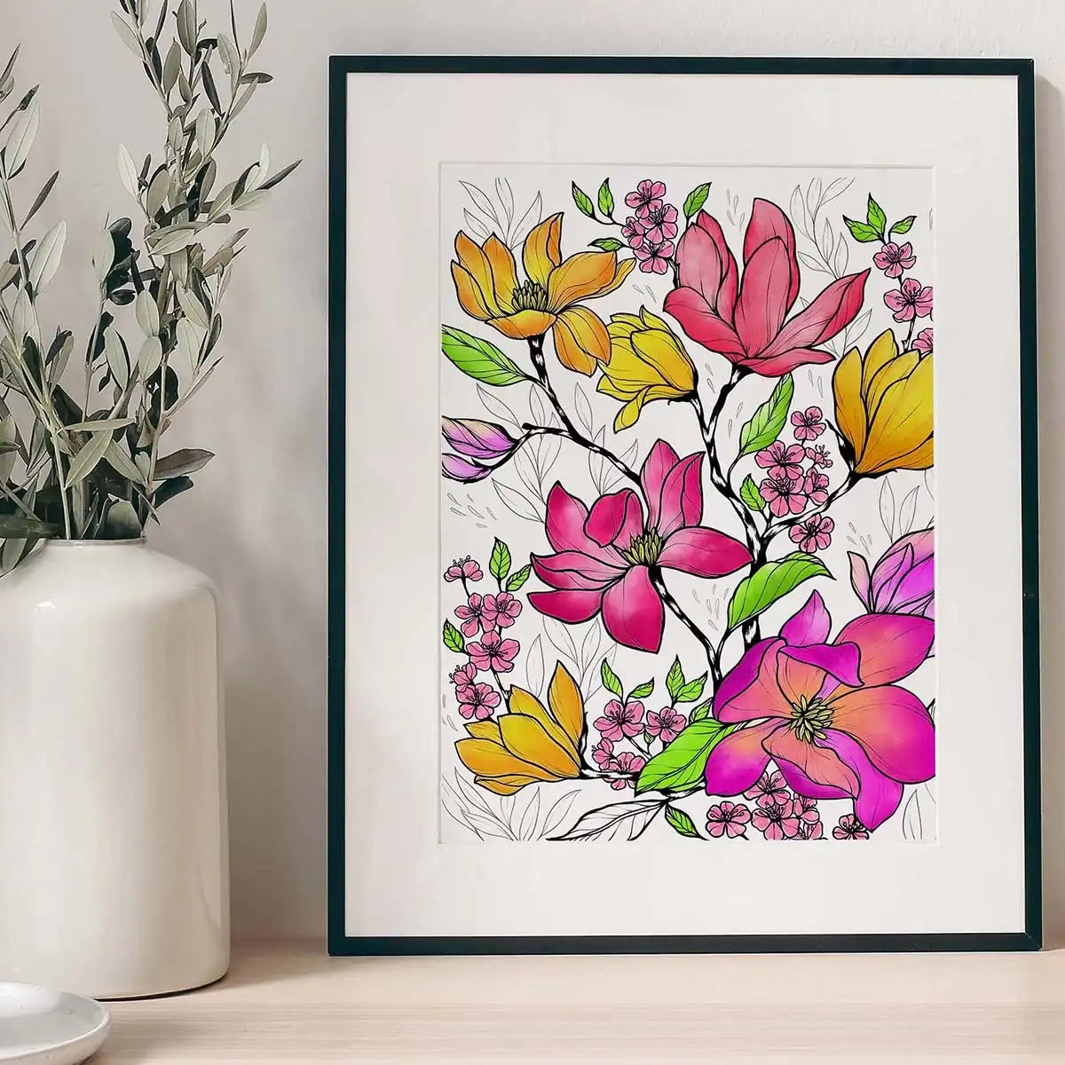 Crayola Florals Coloring Book