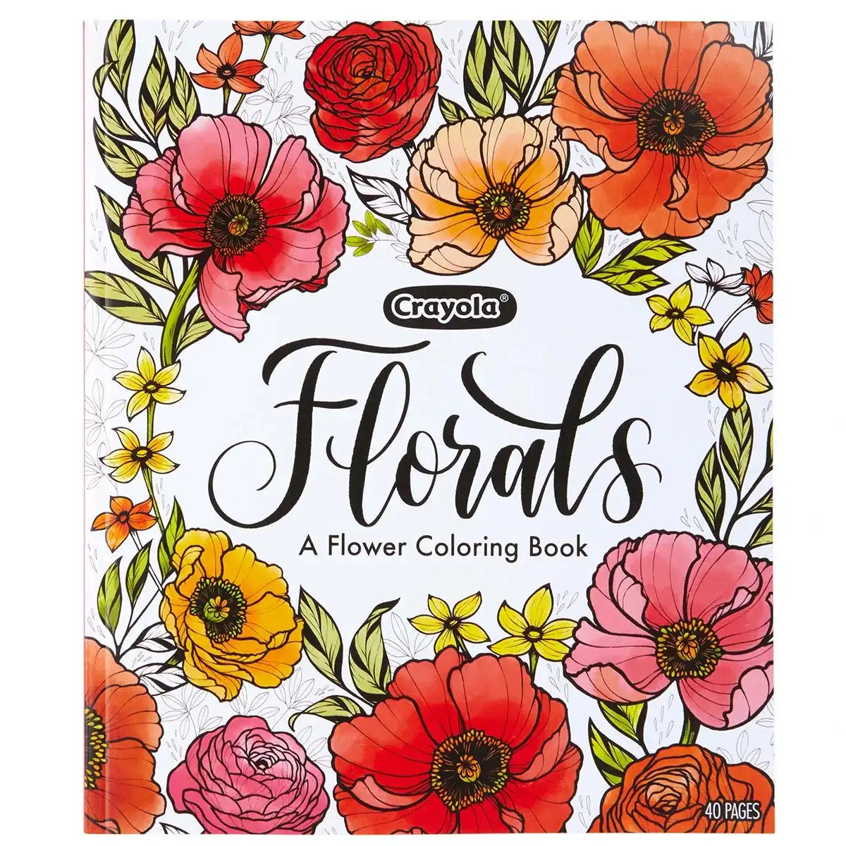 Crayola Florals Coloring Book