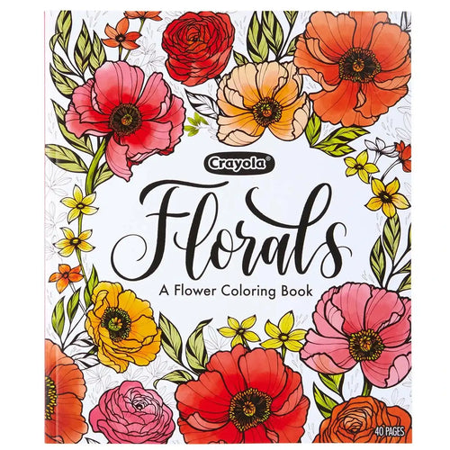Crayola Florals Coloring Book