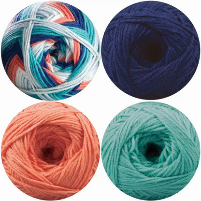 Herrschners Worsted 8 Stripes Yarn Pack
