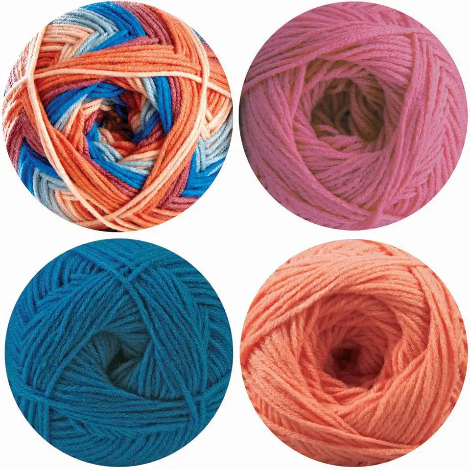 Herrschners Worsted 8 Stripes Yarn Pack