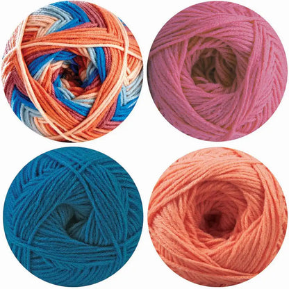 Herrschners Worsted 8 Stripes Yarn Pack