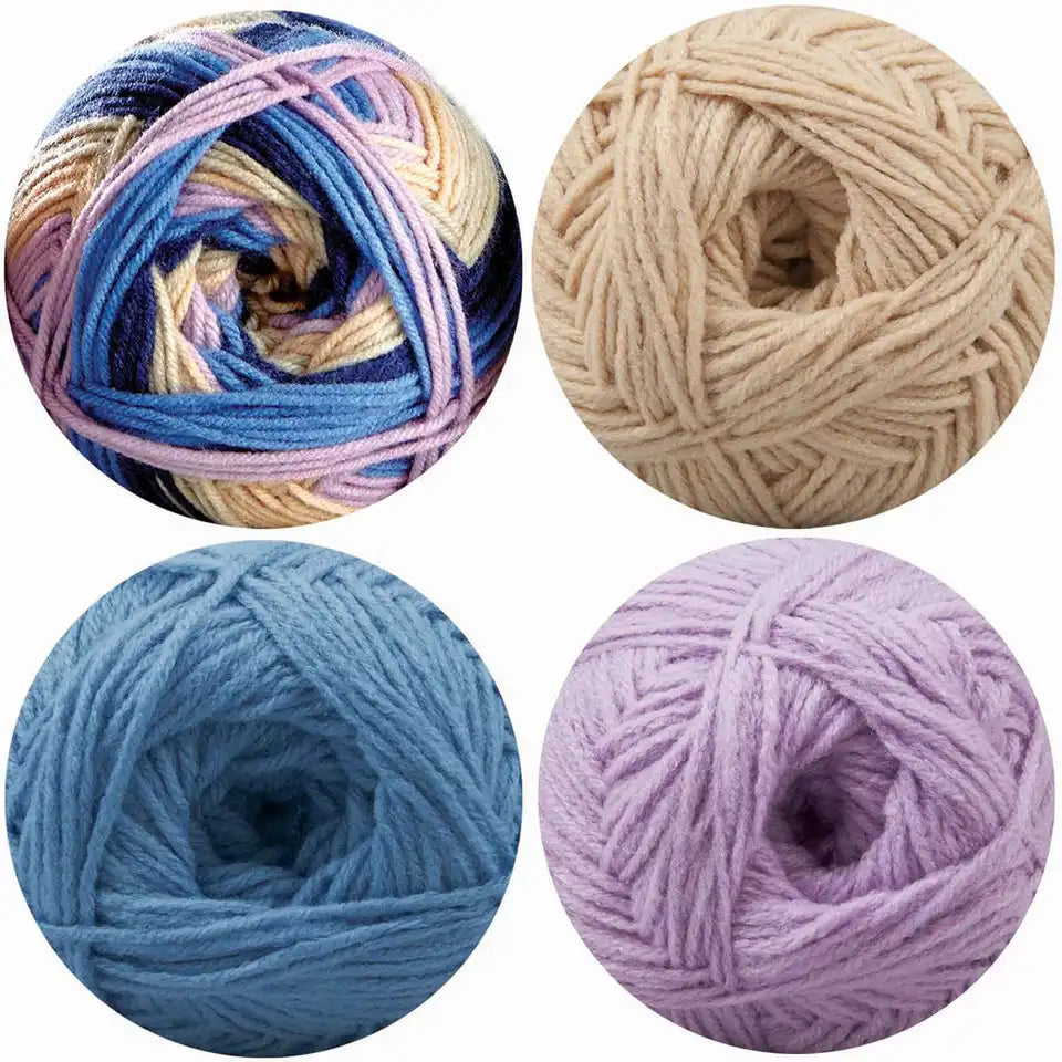Herrschners Worsted 8 Stripes Yarn Pack