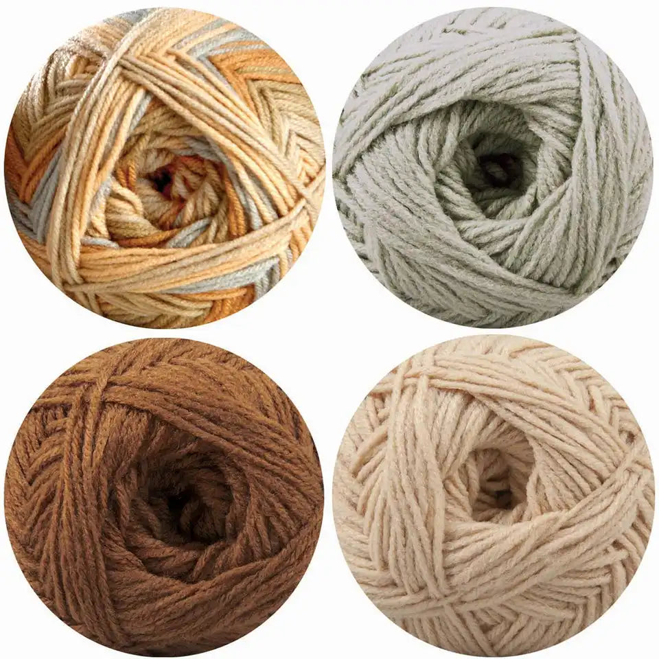 Herrschners Worsted 8 Stripes Yarn Pack