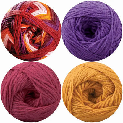 Herrschners Worsted 8 Stripes Yarn Pack