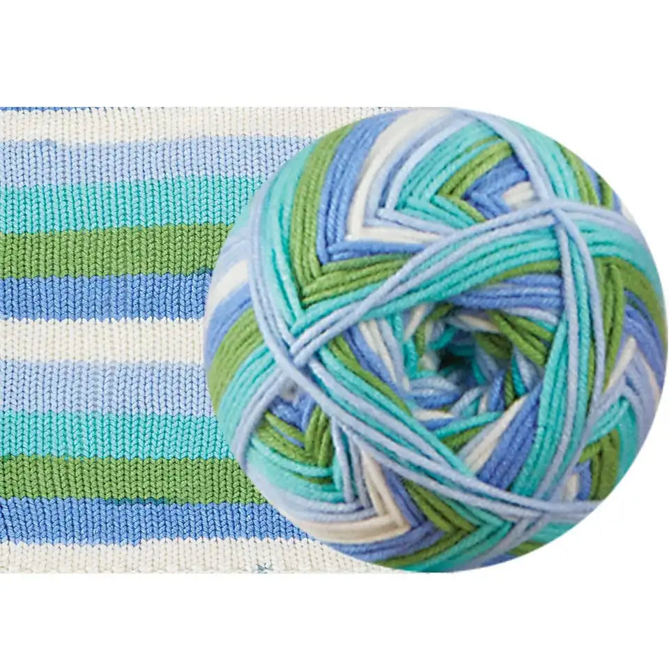 Herrschners Worsted 8 Baby Stripes Yarn