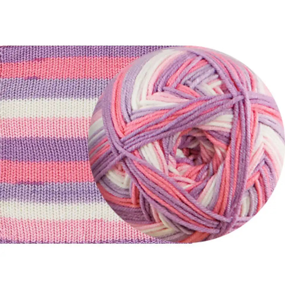 Herrschners Worsted 8 Baby Stripes Yarn