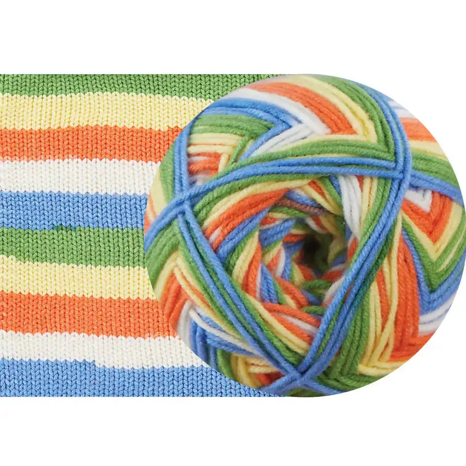Herrschners Worsted 8 Baby Stripes Yarn