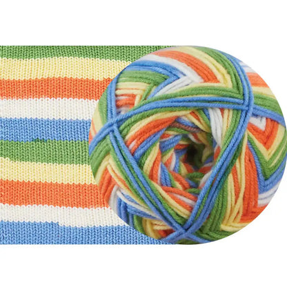 Herrschners Worsted 8 Baby Stripes Yarn